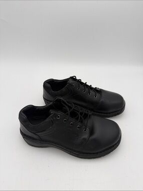 Red wings women Black Lace-Up Work Shoes 7 steel toe heavy duty outdoor